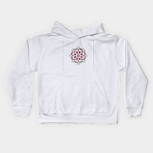 mandala Clamber Paintmandala Zoom Paint Kids Hoodie